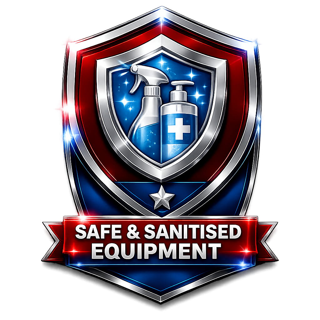 Safe and Sanitised Equipment